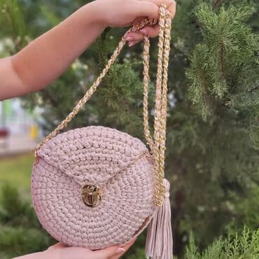 детские рюкзаки совушки: Сумки, рюкзаки, клатчи вязаные — 17