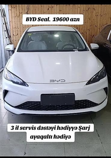 Nəqliyyat: BYD Seal – elektrik sedan Qiymət: 19 600 AZN (şəkildə göstərildiyi — 2