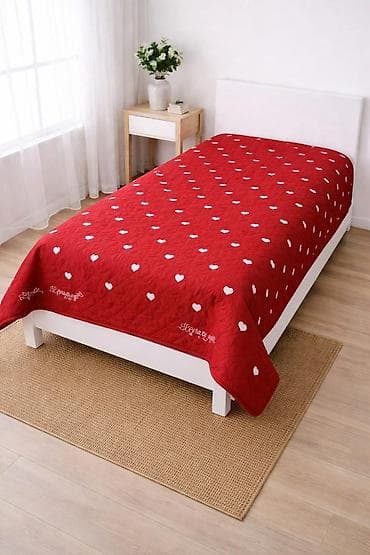 divan ustu ortukler instagram: Yataq üçün Yeni rəng - Qırmızı Yataq örtüyü, Ödənişli çatdırılma, Rayonlara çatdırılma — 3