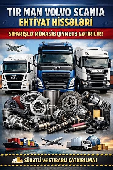 vaz ehtiyat hisseleri: TIR MAN, Volvo və Scania üçün ehtiyat hissələri - Model xətti: MAN — 1