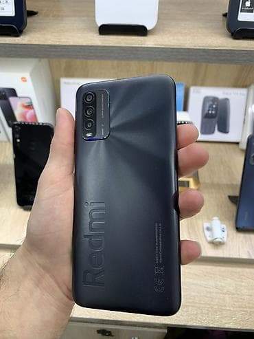 Redmi 9T, 128 GB, rəng - Qara, Barmaq izi