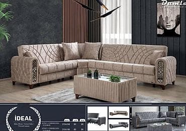 İDEAL künc divan dəsti Fabrik istehsalı mebellərin topdan qiymətlə
