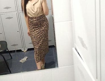 ted baker: Leopar naxışlı qələm ətək - Model: dar kəsimli, beldən oturan qələm — 1