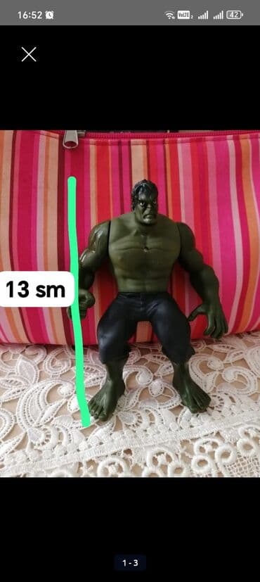 Hulk cizgifilm qehremanı. İşığı da yanır təzə ölçü. 13/10 lalafo.az -da Hulk cizgifilm qehremanı. İşığı da yanır təzə ölçü. 13/10