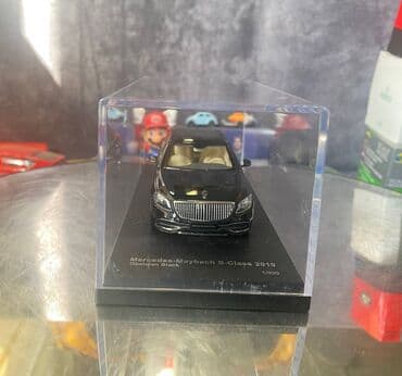 maşın modeli: Коллекционная модель Mercedes-Maybach S-class X222 obsidian black 2019 — 16