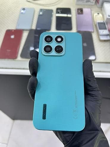 Honor X8c, 128 GB, rəng - Mavi, Zəmanət, Sensor, Barmaq izi