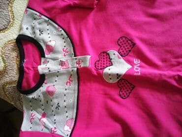 детская слип пижама: Yataq desti. Pijama. Gece geyimi. 10man.M razmer. Az geyilib — 1