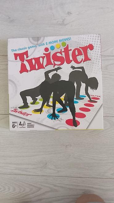 dendi oyun: Twister – klassik ailə və dost oyunu Xüsusiyyətlər: - İngiliscə qutu — 1