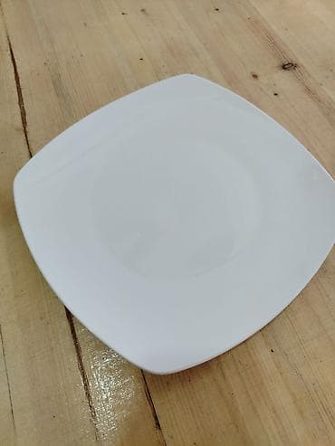 2 kiloluq tort: Boşqablar, 1 əd, rəng - Ağ, Keramika — 1