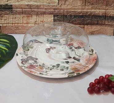 gilan pastellik parcalar: Tort və şiriniyyat qabı, rəng - Bej — 3