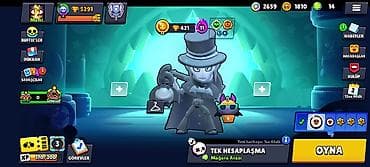 moda star: Brawl Stars hesabı – orta irəliləyiş və nadir kosmetikalarla - Kupa — 2