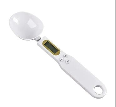 qaşığ: Rəqəmsal ölçü qaşığı – mətbəx üçün dəqiq tərəzi - Tip: LCD ekranlı — 5