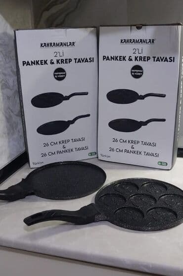 qranit tava: Tava, rəng - Qara, Qranit, 26 sm, Türkiyə — 1