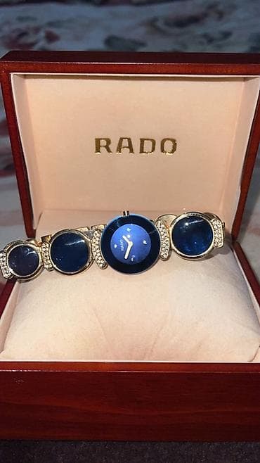 RADO qadın qol saatı – orijinal qutusu ilə - Korpus və qolbaq: qızılı — 1