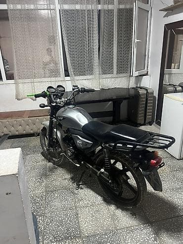 arxa suse: Sino M50 motosiklet - Mühərrik: 50 sm³, karbüratorlu, hava soyutmalı — 1