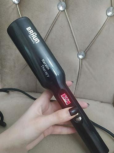 Braun ütü feni,750 derece isini, işlenmiyib❌ heç bir problemi