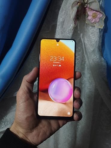 Samsung Galaxy A32, 128 GB, rəng - Ağ, Barmaq izi lalafo.az -da Samsung Galaxy A32, 128 GB, rəng - Ağ, Barmaq izi