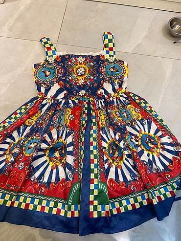 Baş geyimləri: Dolce qabbana sarafan.sml olcuye uygun,cox baha alinib — 4