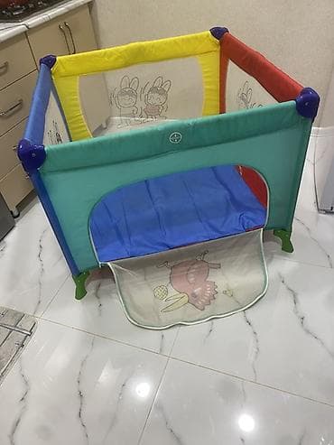 leqo oyuncaqlar: Uşaq üçün oyun çitləri (playpen) - Rəngli, yumşaq parça və möhkəm — 2