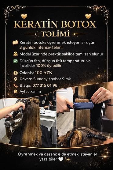 Kosmetologiya kursu, Fərdi, Modellərlə təmin edilmə lalafo.az -da Kosmetologiya kursu, Fərdi, Modellərlə təmin edilmə