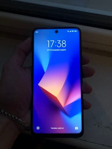 prastoy telfon: Redmi Note 9S, 64 GB, rəng - Göy, Barmaq izi, Face ID, İki sim kartlı — 1