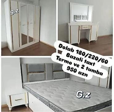 *Yataq Dəsti (Bazalı model)💫950Azn* *✔️Material:Rusiya İstehsalı