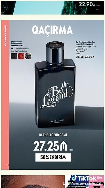 dublyonka kisi ucun: Oriflame kişi ətirləri və baxım məhsulları - Excite for Him Eau de — 4