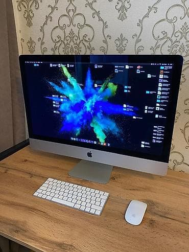cd disk: Apple iMac 27" Retina 5K (2017) - Ekran: 27 düym Retina 5K, yüksək — 2