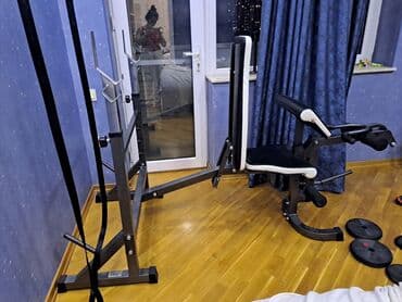 бу тренажеры в баку: 🏋‍♂️ XTrainer çoxfunksiyalı idman skamyası və ştanq — 9