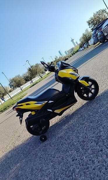 uşag maşini: Uşaq üçün elektrikli skuter – sport üslublu “Super” model - Korpus — 1