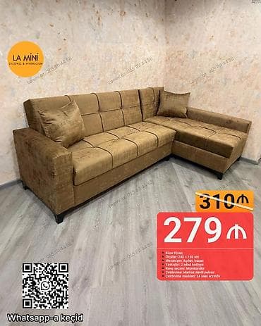 Künc divan, Açılan, Bazalı lalafo.az -da Künc divan, Açılan, Bazalı