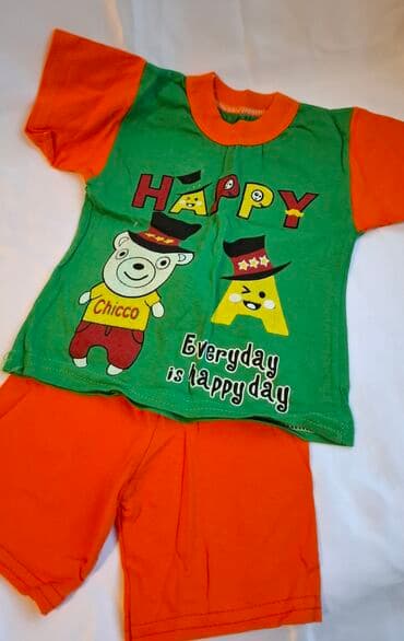 Uşaq geyimləri dəsti və köynək 1) İki hissəli dəst: - Yaş qrupuna — 3