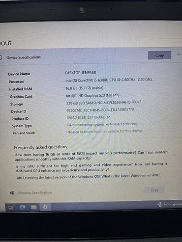 microsoft surface pro: İdeal vəziyətdə barmağ izi işləyr.heçbir problemi yoxdur iş və — 7