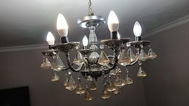 samdan: Çılçıraq, 8 lampa, Metal — 2