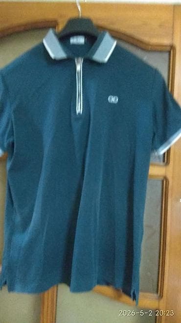 Мужская одежда: Kişi polo köynəkləri – 2 model 1) Tünd mavi polo: - Qısaqol, klassik — 1