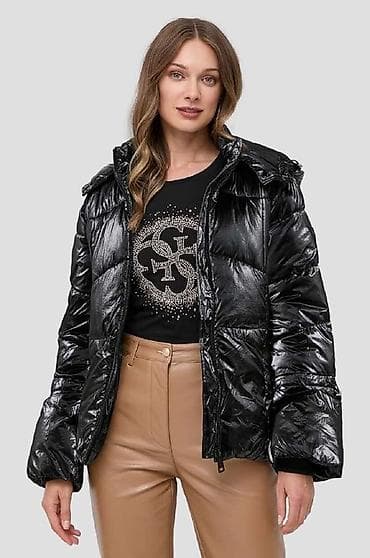 mibro lite 2: GUESS parlaq kurtka mirror effect Az geyilib heç bir defekti yoxdur — 1