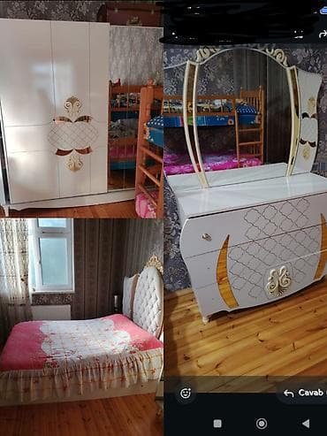 tumbalar: İkinəfərlik çarpayı, Dolab, Termo, 2 tumba, İşlənmiş — 1