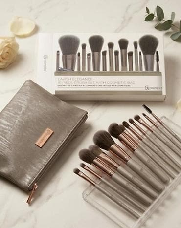 BH Cosmetics “Lavish Elegance” 15 Parçalı Makiyaj Fırça Dəsti + — 1