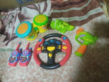 детская водная горка: Oyuncaqlar yaxşı vəziyyətdə.hamisi işləyir səslidilər., tərpənir .her — 2