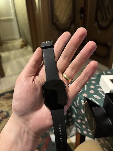 apple watch azerbaycan: Smart saat, Wonlex, Sensor ekran, rəng - Qara — 3
