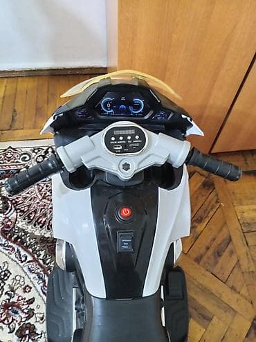 турбо аз мотоциклы: Uşaq üçün elektrikli üçtəkərli motosiklet – NEL R1200 GS stili - Güc — 1