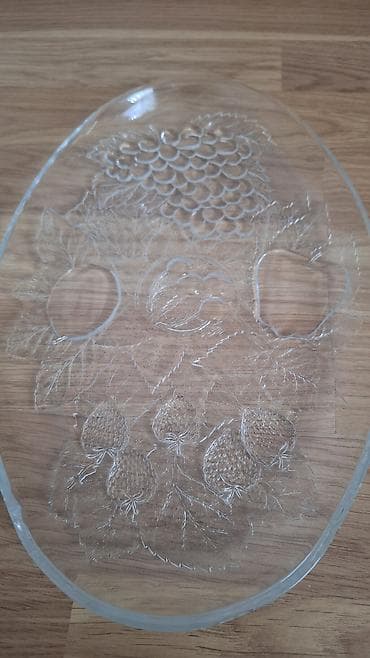 Şüşə süfrə qabları dəsti - Material: şəffaf şüşə - Tərkib: 3 müxtəlif lalafo.az -da Şüşə süfrə qabları dəsti - Material: şəffaf şüşə - Tərkib: 3 müxtəlif