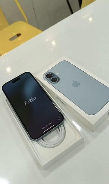 ıphone 15 plus: IPhone 16, Mavi, Face ID — 1