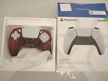 PS5 (Sony PlayStation 5): PlayStation DualSense simsiz idarəetmə pultu. 3-4 dəfə isdifadə olunub — 1