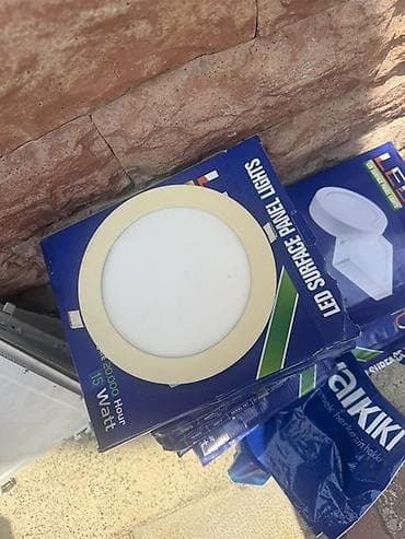 ev saat: LED Surface Panel Lights – 15 Watt - Tip: Səthə quraşdırılan LED — 2