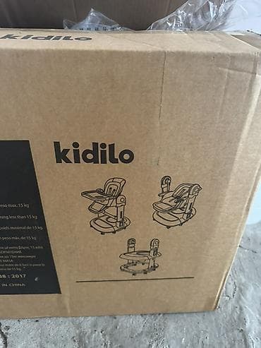2 yaş: Kidilo uşaq yemək stulu – model KD015 (yaşıl rəngdə qablaşdırma qeyd — 1