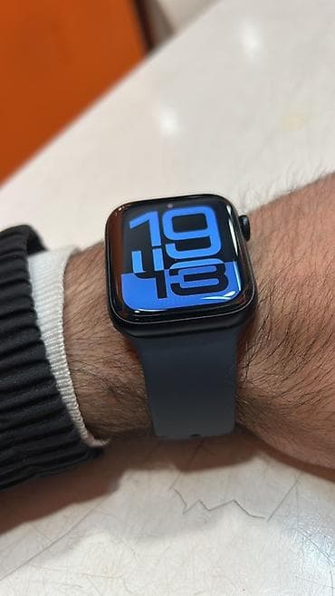 tap.az saatli: Yeni, Smart saat, Apple, Sensor ekran, rəng - Qara — 2