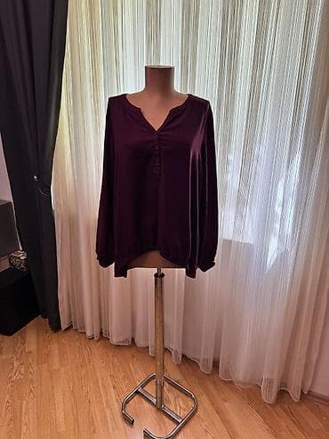 Benovseyi rəngdə qadın bluz.Razmer XL.Cecil firmasi - Yumşaq, axıcı