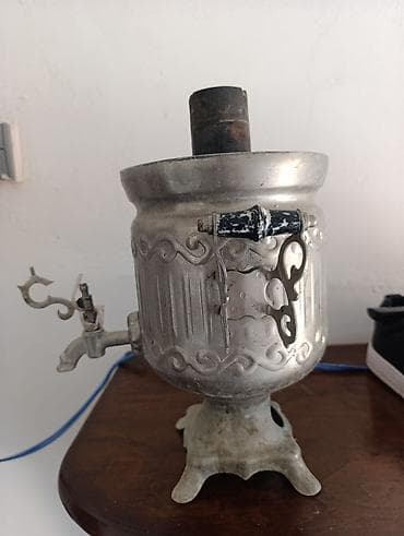 samvar: İşlənmiş Od Samovar, 3 l, Ödənişli çatdırılma — 2