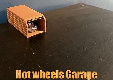 w202 amg bufer: Hot Wheels üçün mini qaraj - Miqyas: 1:64 die-cast maşınlar üçün — 1